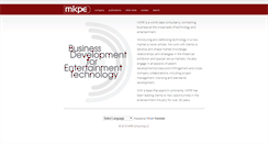 Desktop Screenshot of mkpe.com